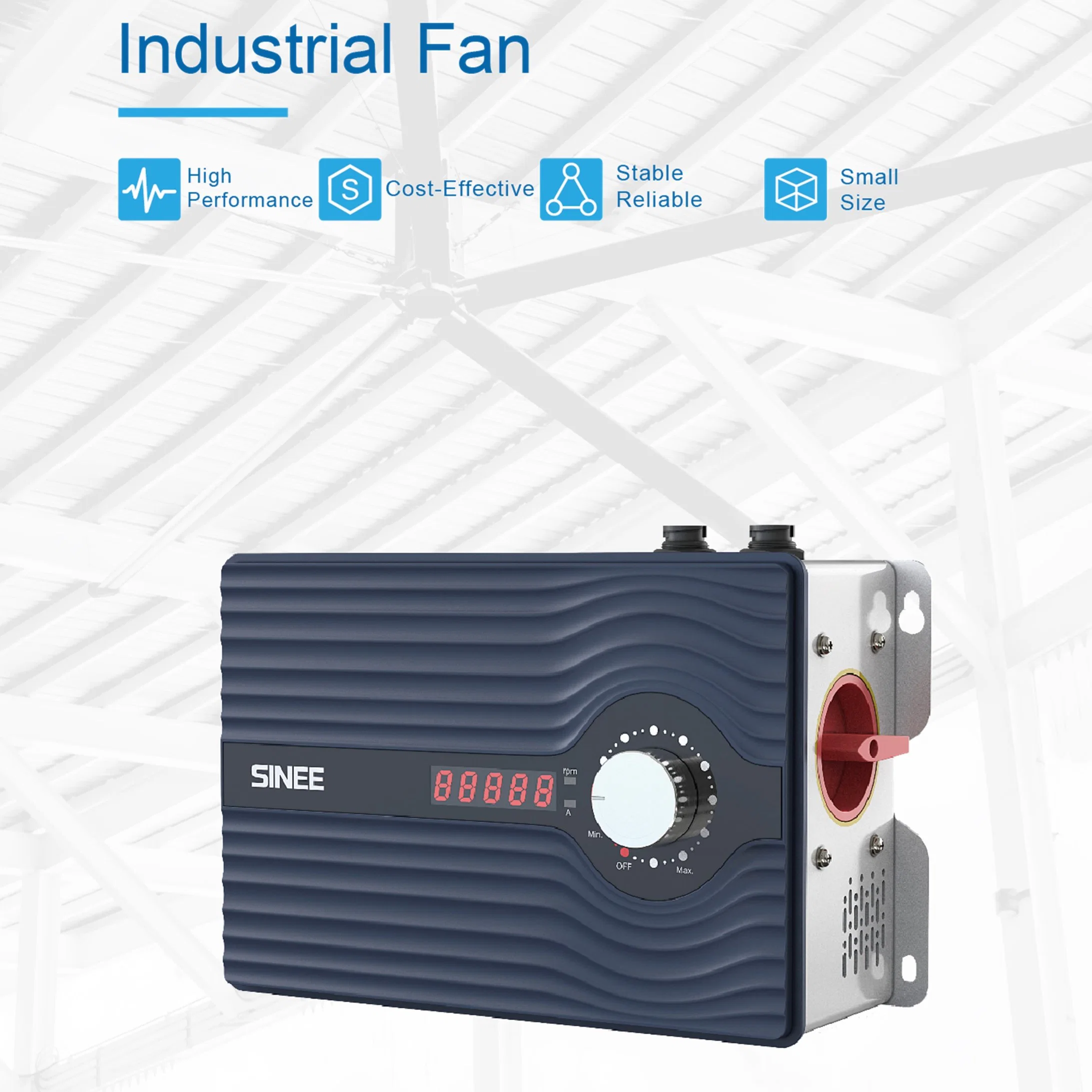 Integrated VFD Variable Frequency Inverter AC Drives for Industrial Fan