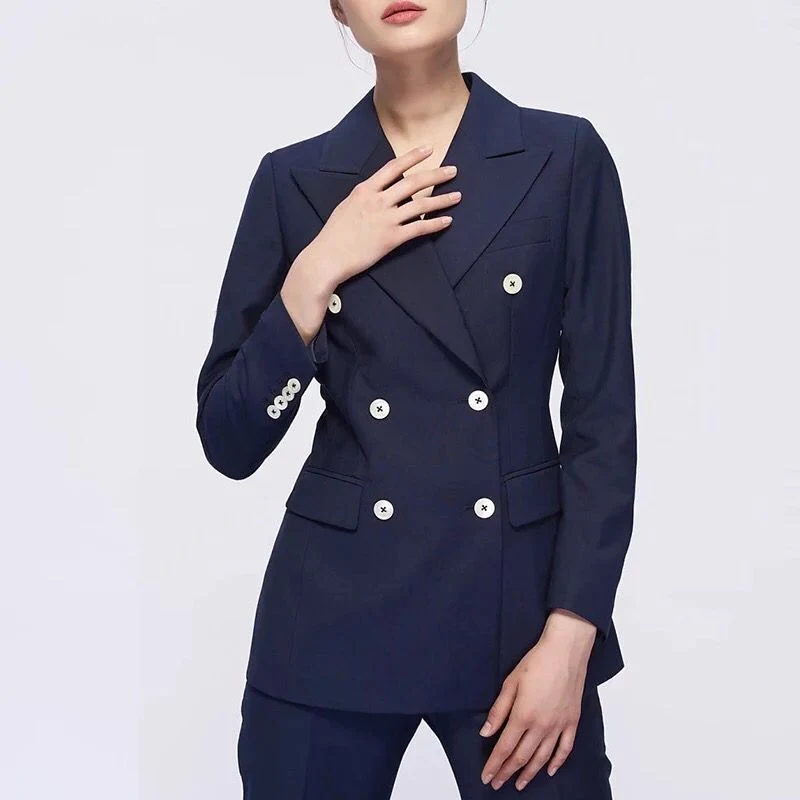 ODM Wool Women&prime; S Mtm Women Lady Fashion Clothing Jacket Bespoke Custom Suit