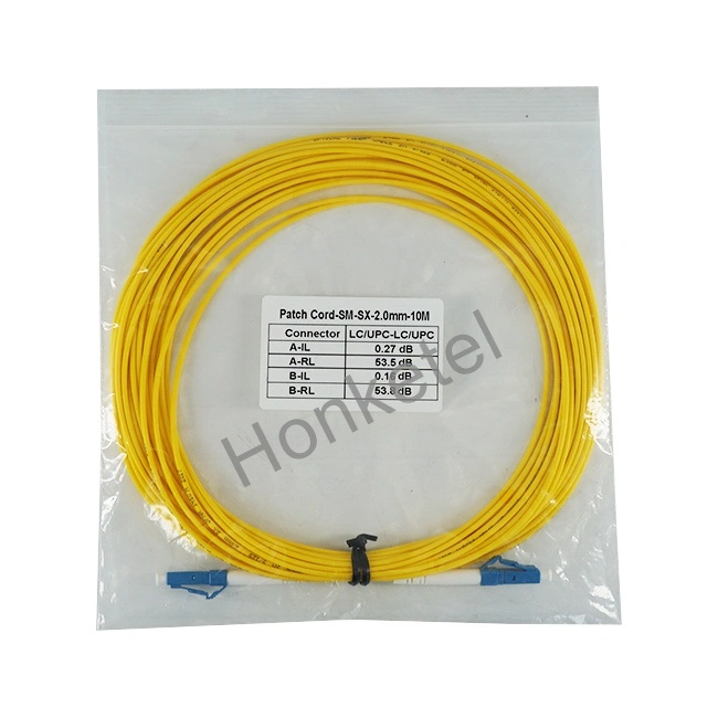 Single Mode Simplex/Duplex LC-LC Fiber Jumper/Optic Patch Cable