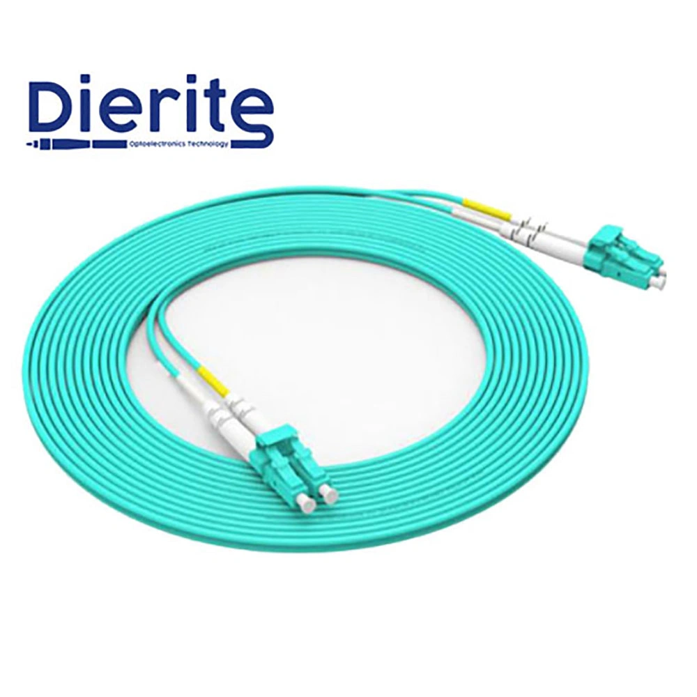 Fabricado en China Multimode Duplex Om3om4 LC SC FC St Cable de conexión de fibra óptica