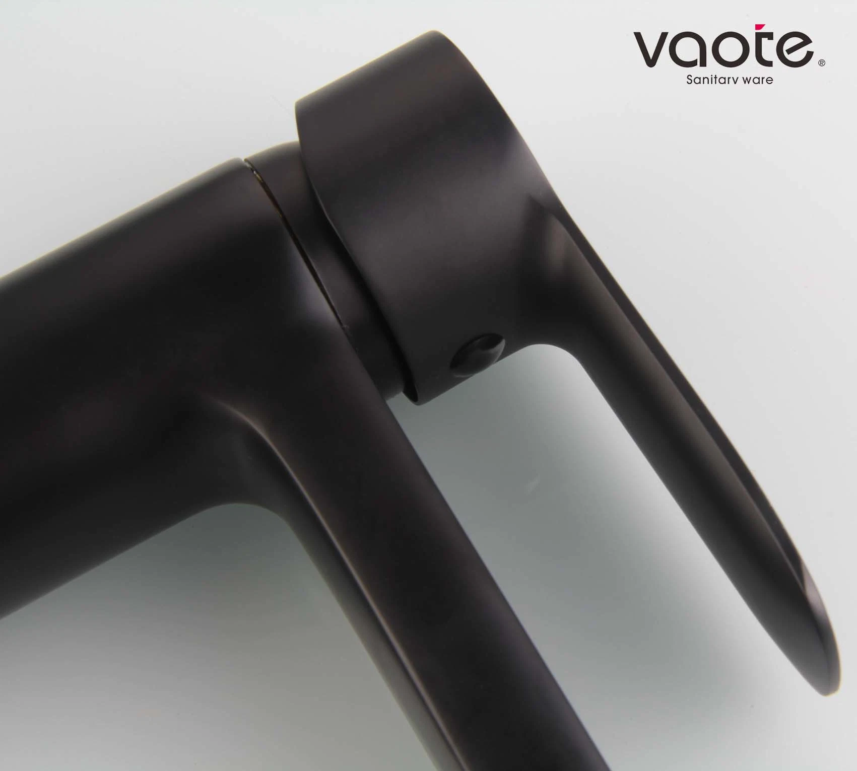 Single Lever Basin Mixer in Matte Black Finish (VT17103-1)