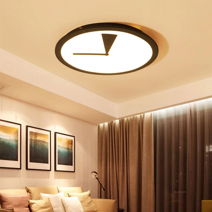 24W 32W 38W Round Unique Modern Flush Mount Lighting Fixtures LED Ceiling Lamp Lights for Living Room/ Bedroom
