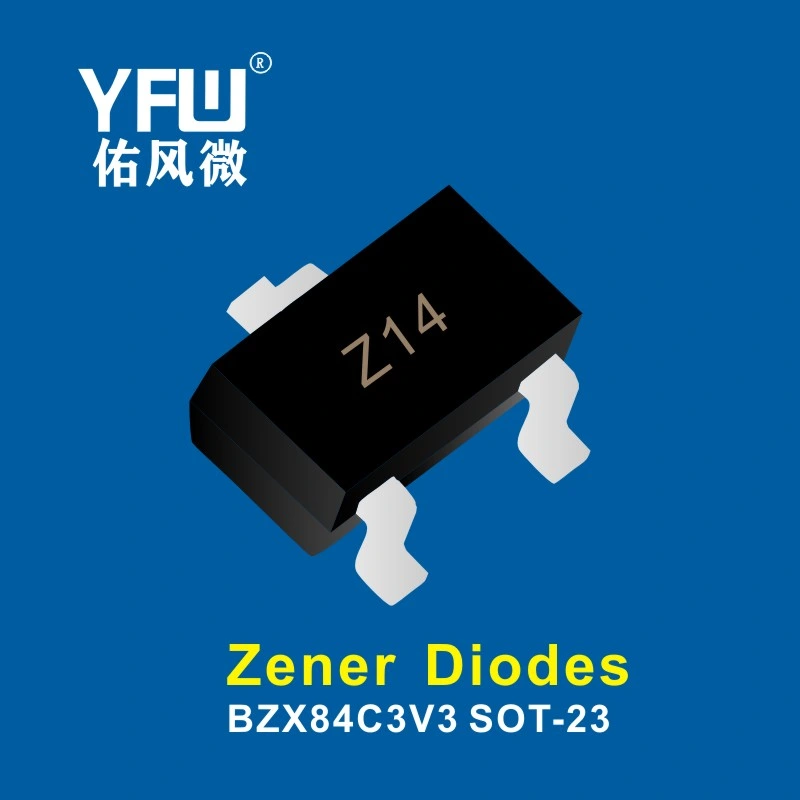 Diodes Zener SOT-23 Bzx84c3V3 Bzx84c3V6 Bzx84c3V9