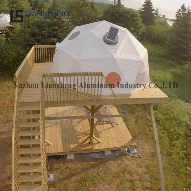 PVC étanche dômes, Glamping dôme géodésique Maison à vendre