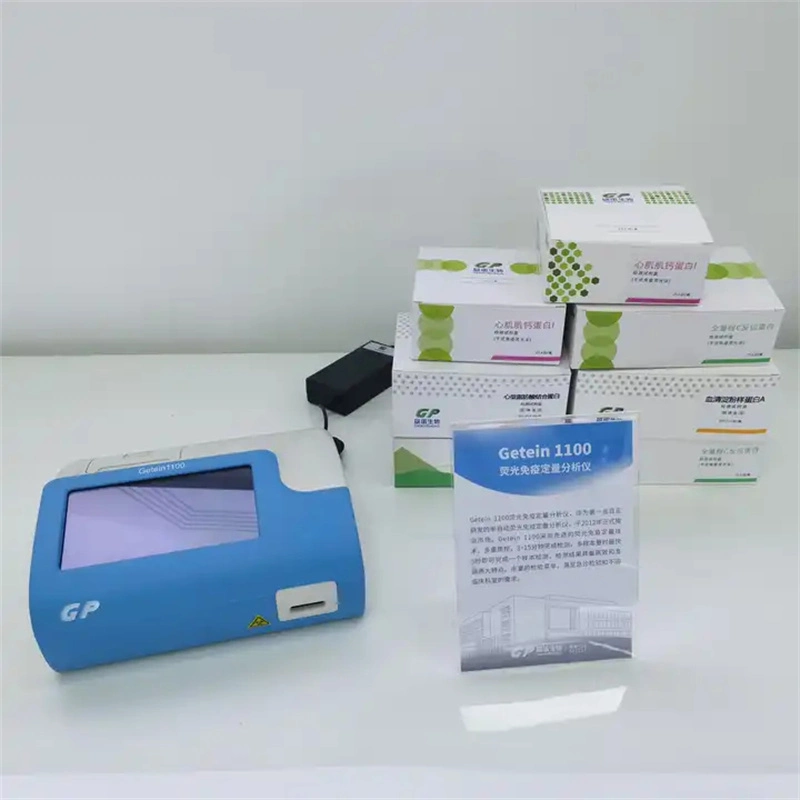 Medical Use Immunofluorescence Quantitative Analyzer Getein 1100 Ivd Poct for Outpatient