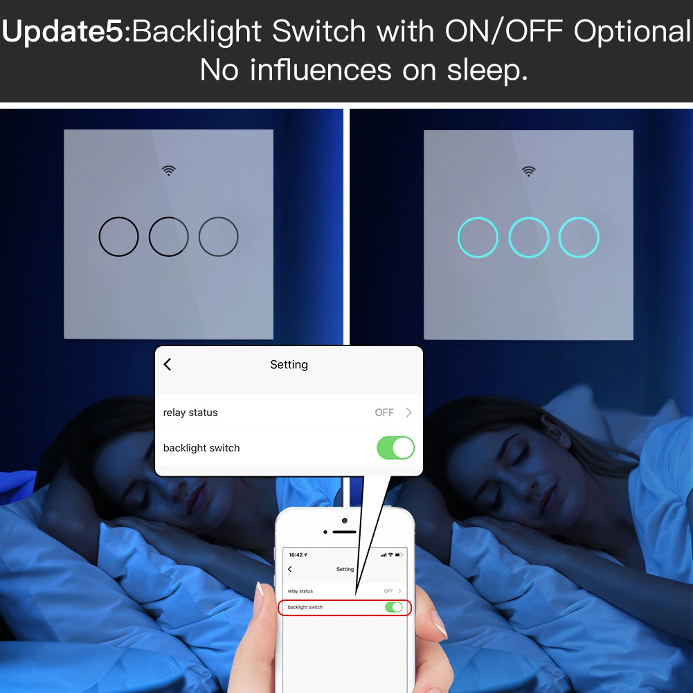 Zigbee 3.0 Tuya Smartlife APP-intelligente Noten-Wand-Schalter-helle Schalter-UnterstützungsGoogle HauptAlexa Großbritannien EU-Standard
