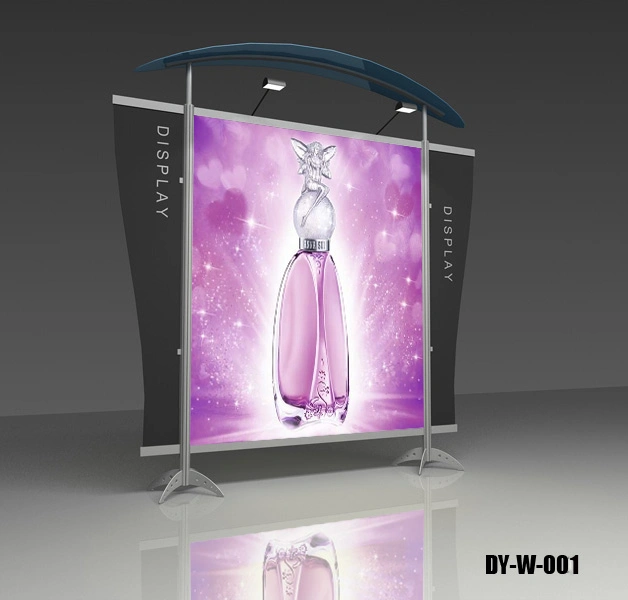 Aluminum Trade Show Exhibition Modular Display Wall System with Brochure Boxes