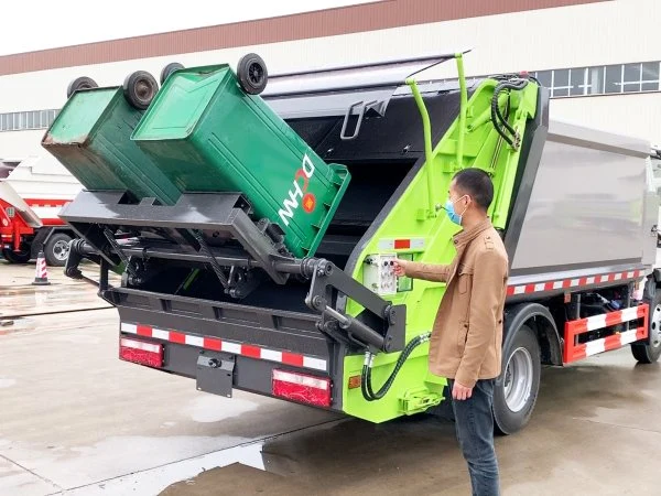 CNHTC HOWO mittlere Größe 8cbm Garbage Compactor LKW Kompression Müll Sammelfahrzeug