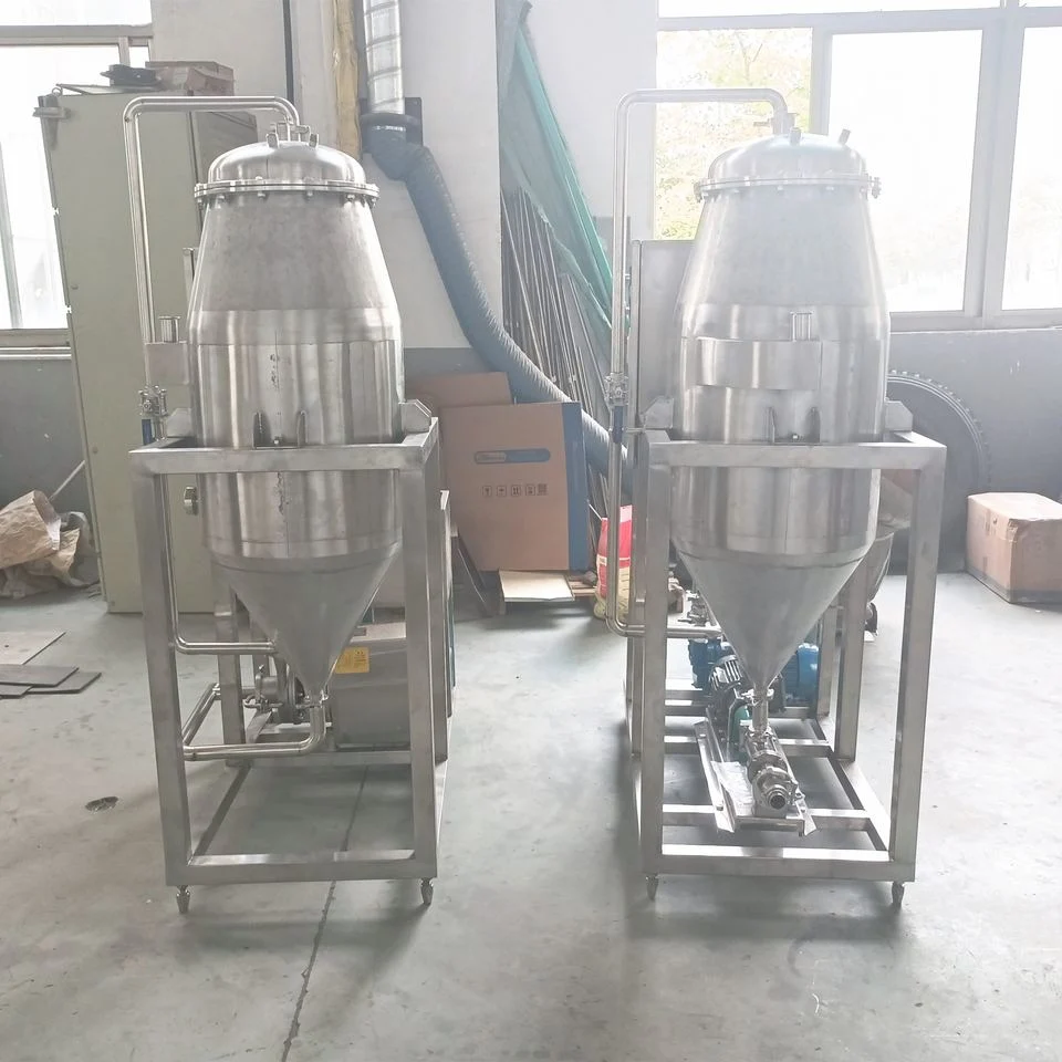 Less Than 1000lph Capacity for Juice Milk Dairy Beverage Deaerator Equipment