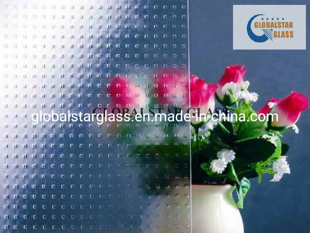 5.5mm Clear/Bronze/Brown/Blue/Green/Gray/Gray Mayflower, Nashiji, Flora, Chinchilla, Ramaly, Hishicross Wanji Figured/Patterned/Rolled Float Glass