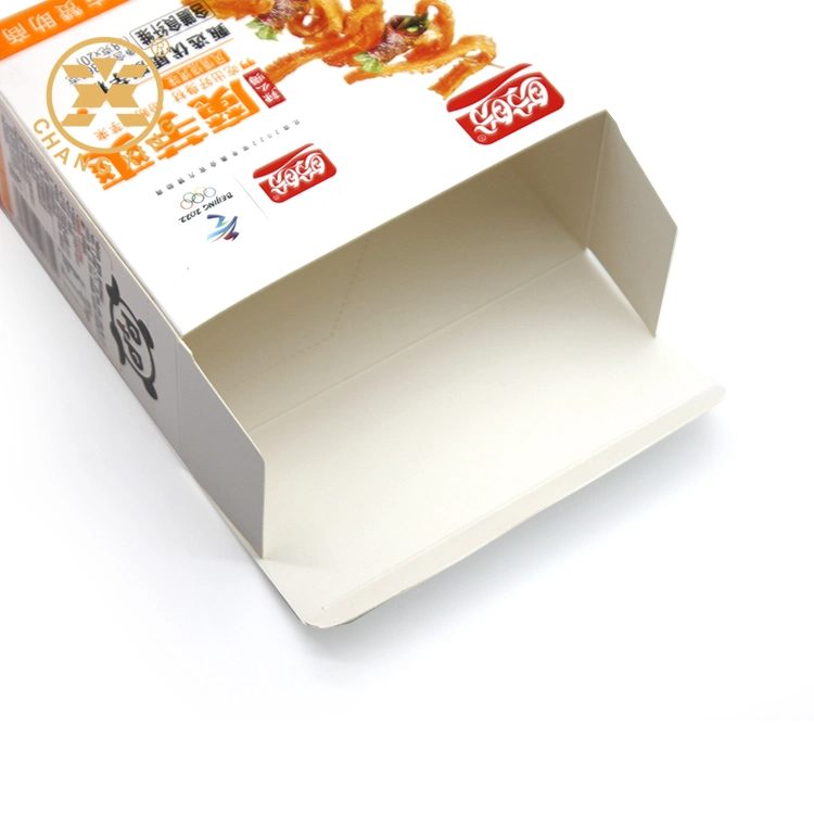 Custom Print Folding Carton Box Design Your Own Packaging Snack Sachets Packaging Paper Box