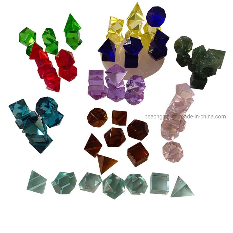 Fancy Accessoiry Gemstone Sculpture Dés Jeu personnalisé