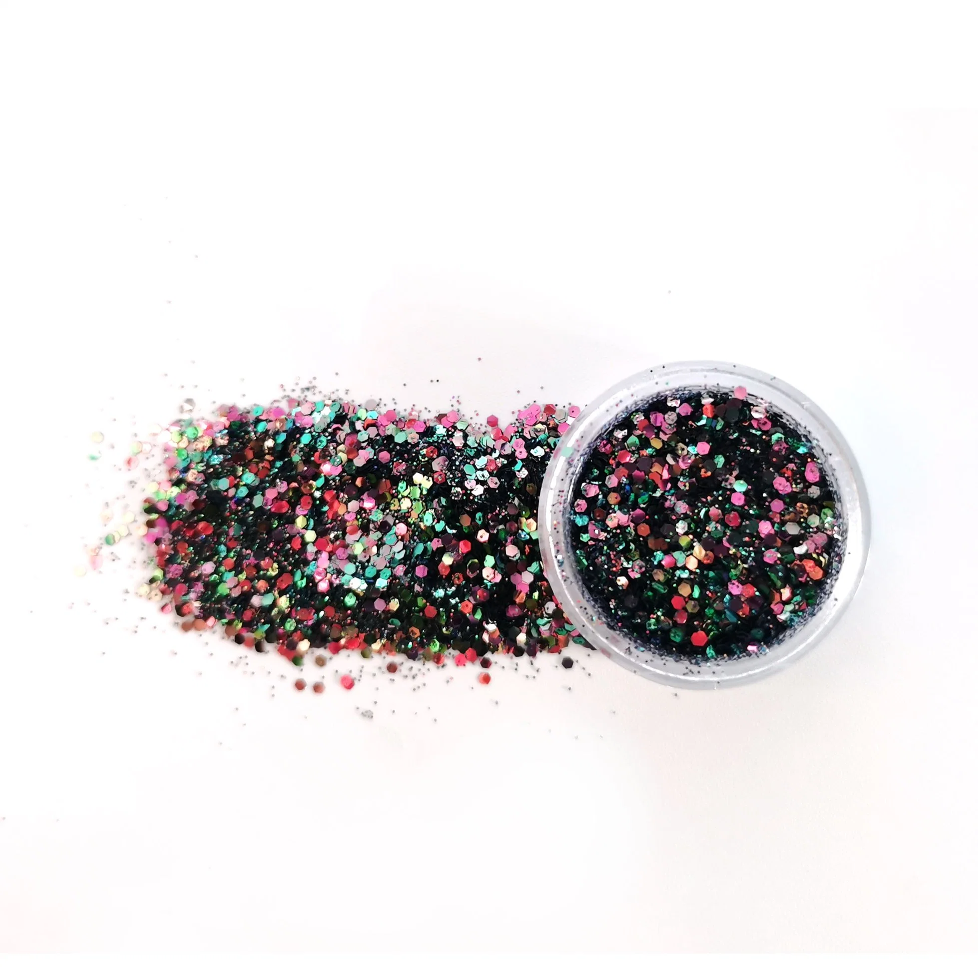 Mixed Chunky and Ultra Fine Glitter Polyester Nail Body Cosmetic Glitter Powder