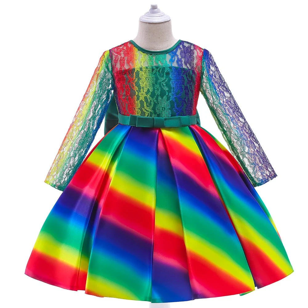 Baby Tragen Puffy Mädchen Party Kleid Ball Kleid Prinzessin Geck Spitze Süß Kleid Heiß