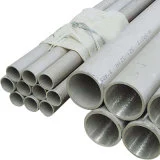 2507 High Strength Ss Tube Round Pipe ASTM Seamless Welded Stainless Steel