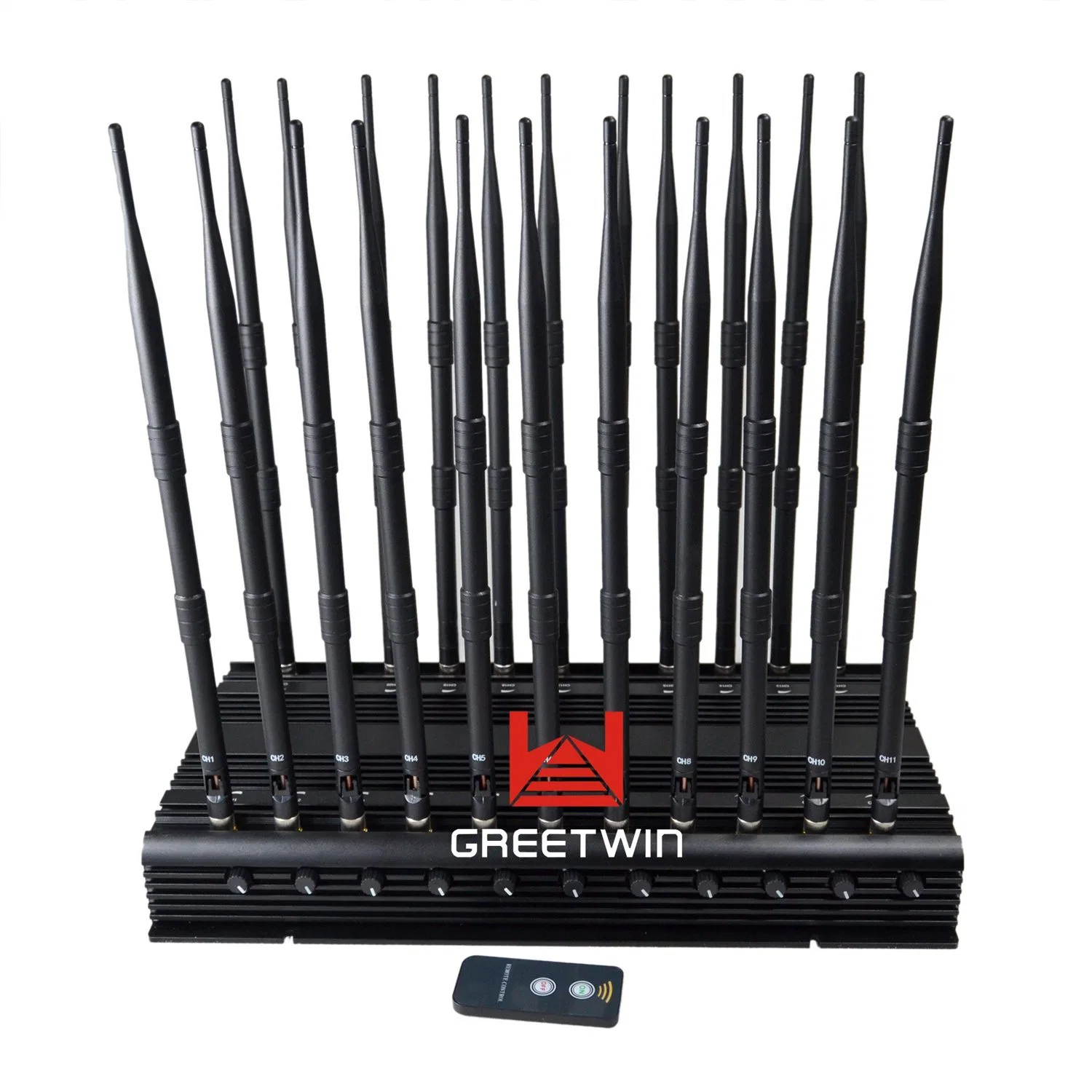 22 Antennas VHF UHF 4G Mobile Cell Phone Jammer Blocker GPS L1 L2 L5 Lojack WiFi 2g 3G Cell Phone Jammers