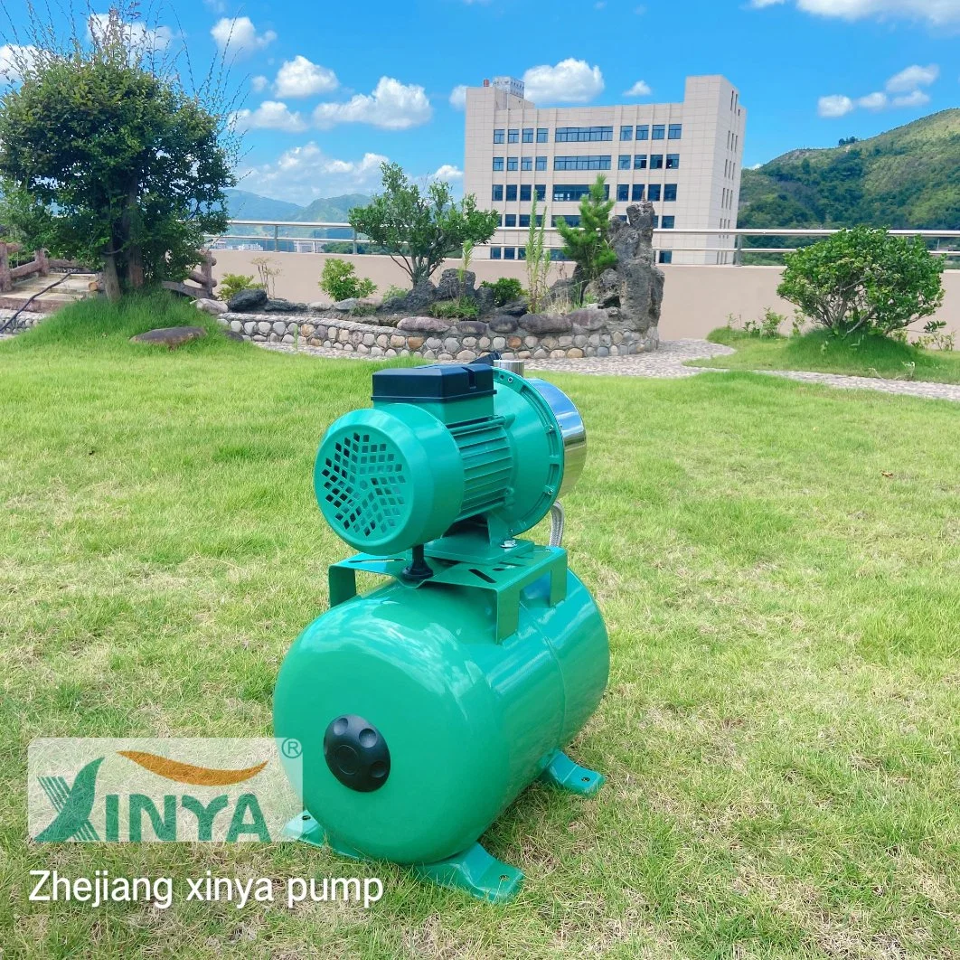 Bomba de agua eléctrica Xinya Auto Priming 220V 50Hz 800W Con depósito de presión 24L