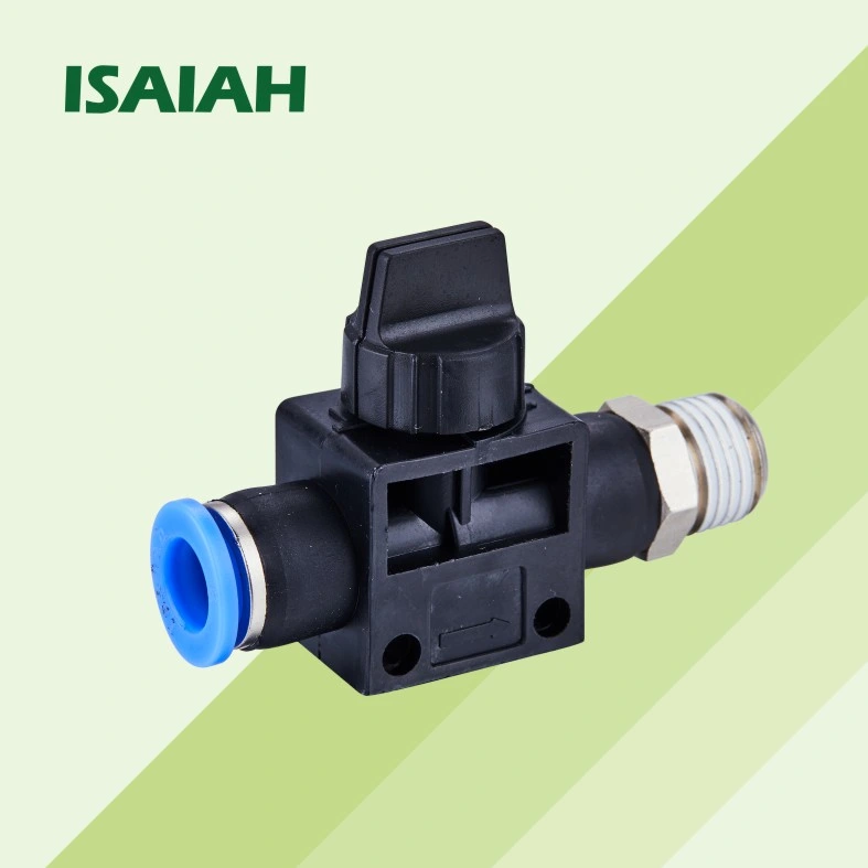 Good Quality From China Manufacturer G Thread Push in Fitting and Valve Hand Control Valve