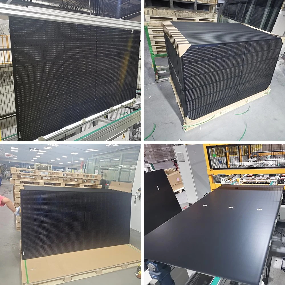 Sunpal Germany Stock All Black povtic Panel 405W 410W 415 واط ألواح الطاقة الشمسية المتجددة