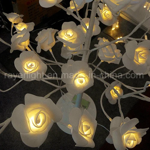 Garden Decoration Wedding Decoraction Square Light Artificial Light Rose Light