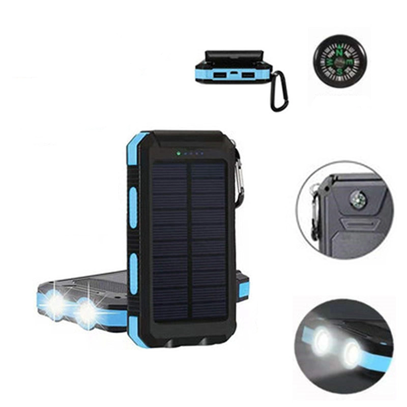 Power Phone Wireless Lamp Camping Free Sampl Batteri Portabl Laptop Outdoor Mobile Bank Waterproof Portable Solar Phone Charger Power Bank