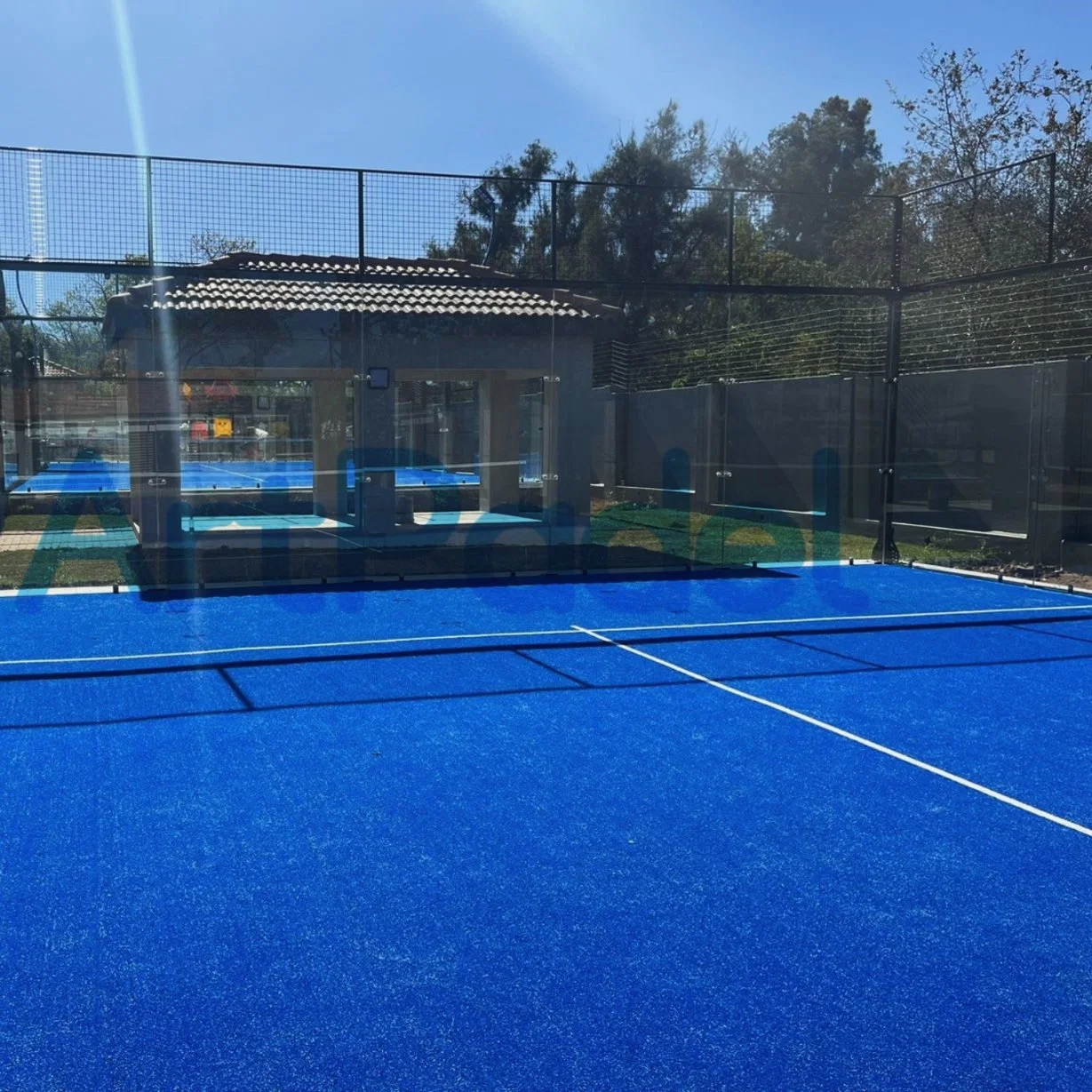 China Factory Indoor and Outdoor Panoramic Paddle Tennis Court