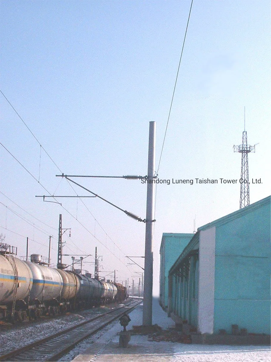 Transmission Line Steel Pipe Tower in Good Quality