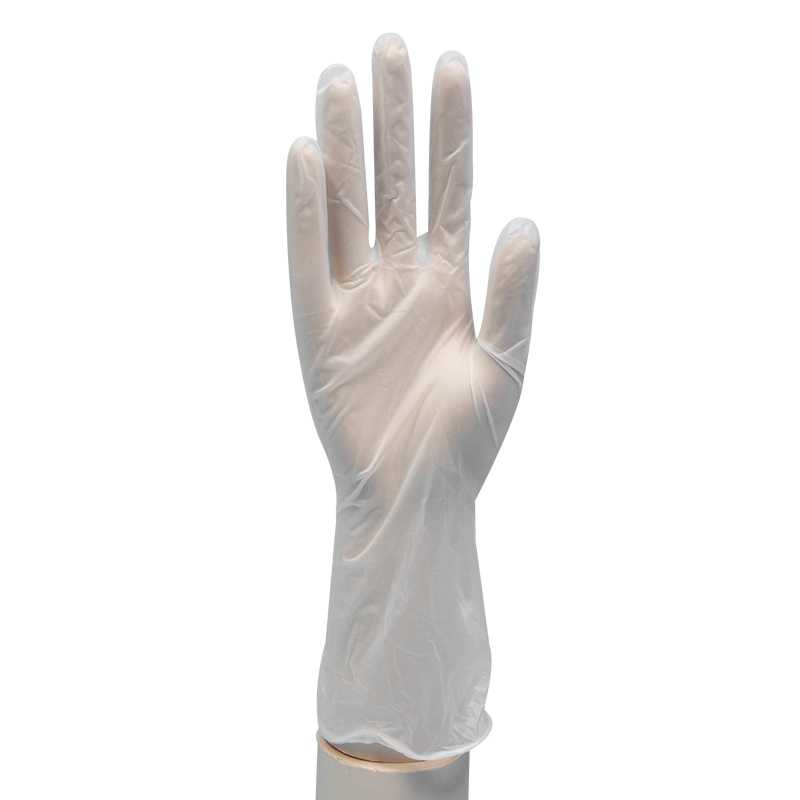 High quality/High cost performance  Length PE PVC Disposable Finger Elbow Length Natural Latex Gloves