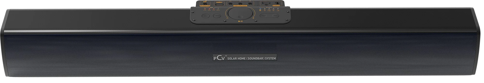 precio de fábrica Pcv Inicio Sistema de suministro de energía solar Sound-Bar Solar el sistema de televisión para la iluminación de ver la televisión Ventilador de teléfono de altavoz HiFi de carga proporcionan un sonido perfecto