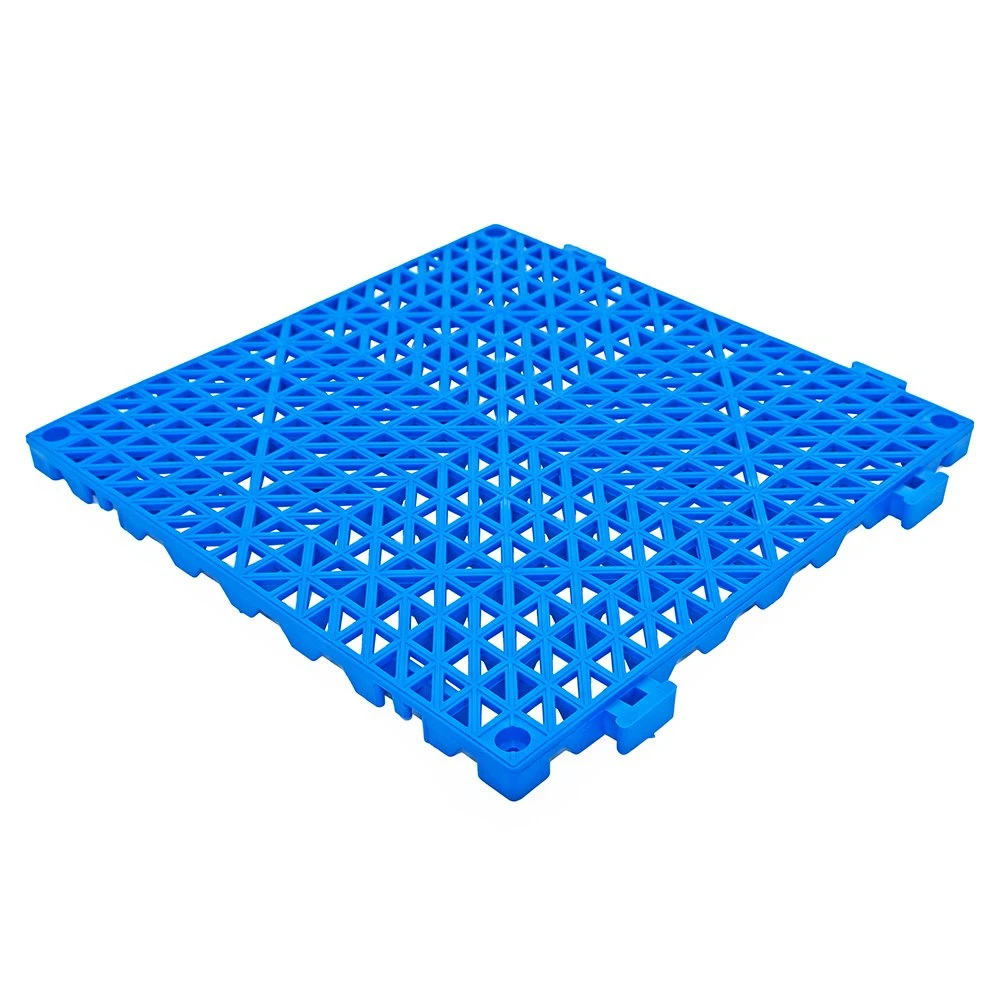 Grate Tile Interlocking Vinyl Floor Drain Mat Deck Pool Shower Bath Mat