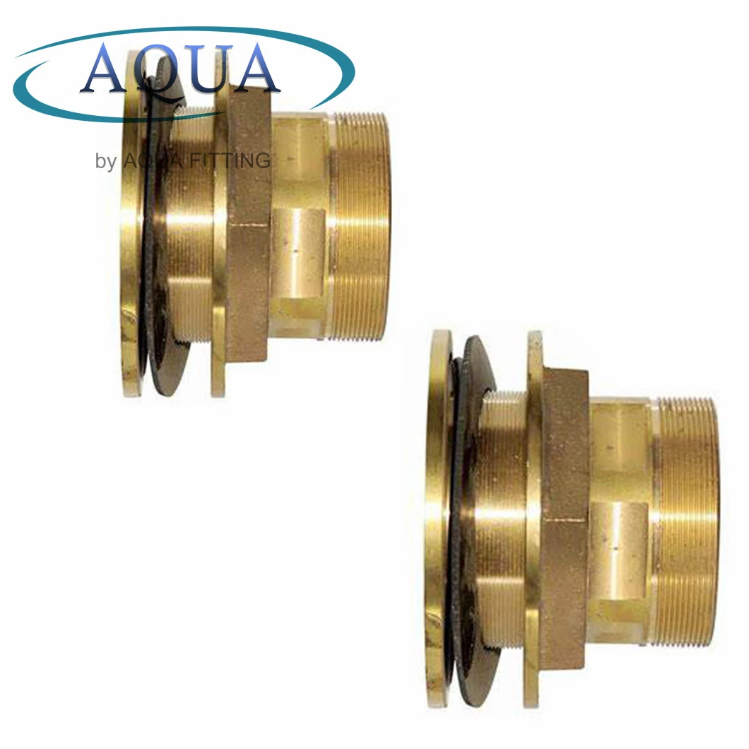 Brass Tank Nipple Pipe Fitting Connectors