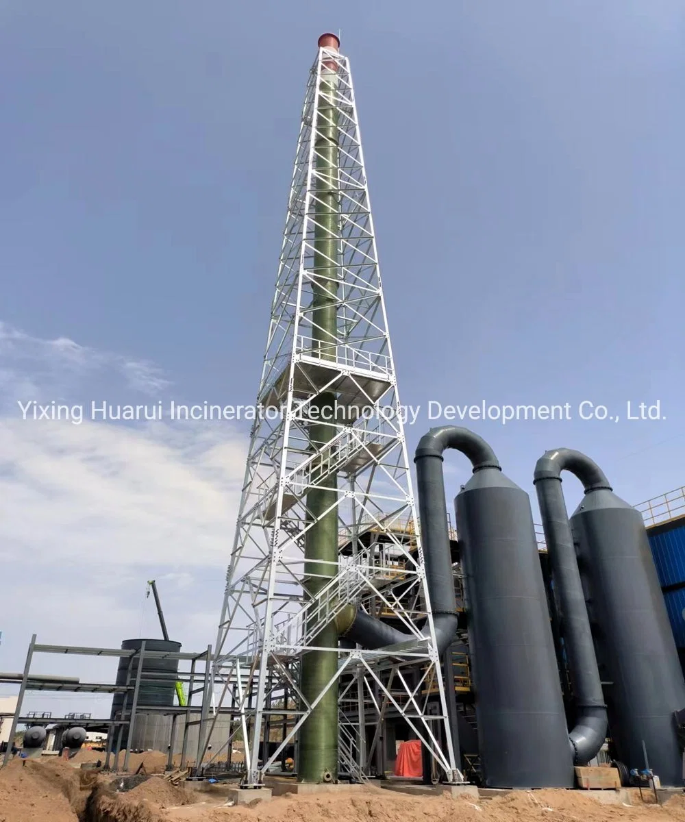 Low Carbon Waste Burner Industrial Waste Incinerator Waste Gas Treatment Equipment Professional Factory