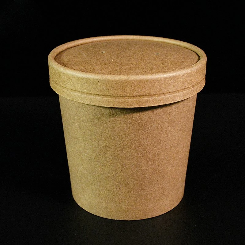 2022 High quality/High cost performance  Disposable Paper Soup Bowl Kraft Soup Cup