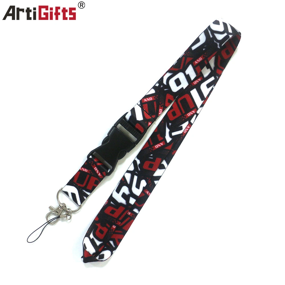 Best Price Yarn Fabric Polyester Hotels Lanyard with Card