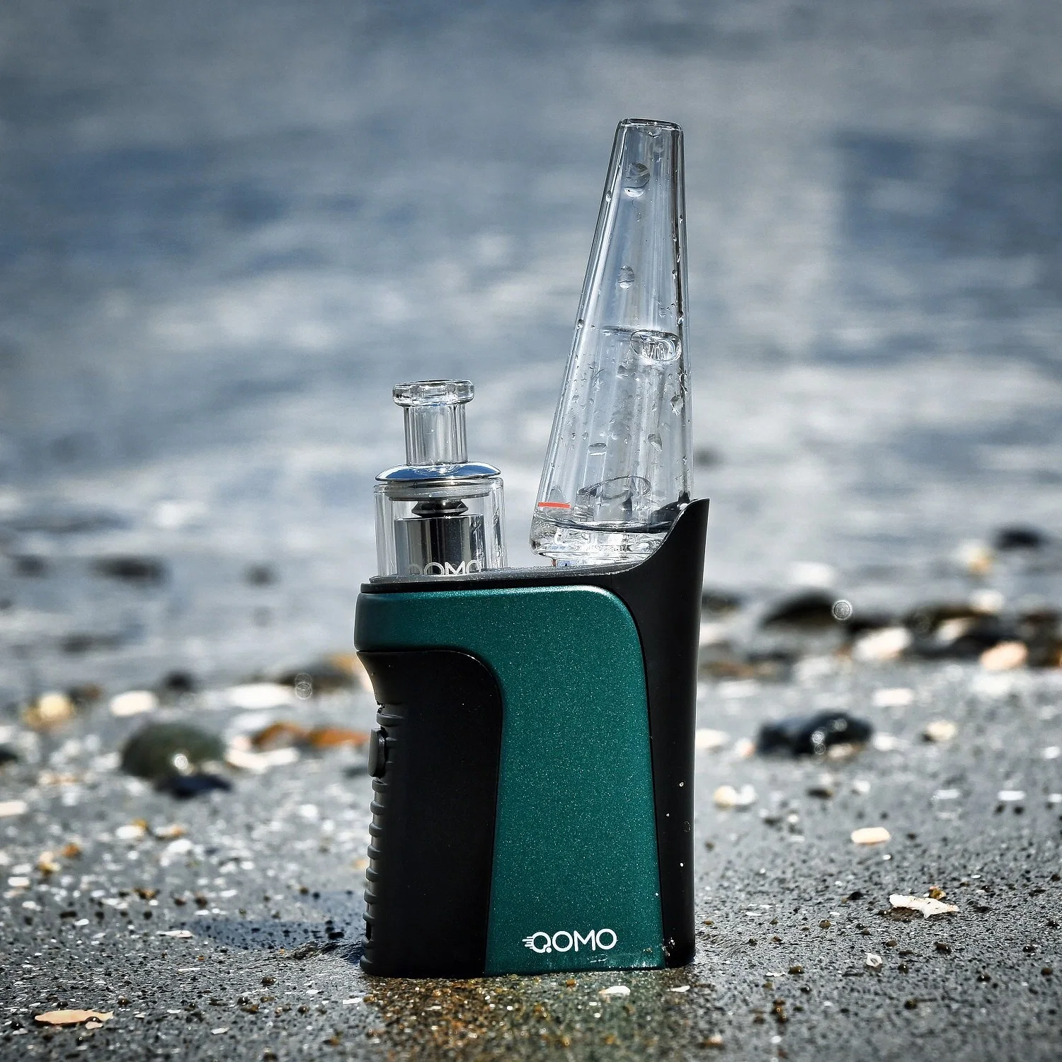 Xmax Qomo Smart DAB Rig-Concentrate & Wax Vaporizer Vape Pen E Cigarette for Smoking Cessation