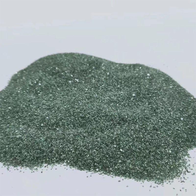 OEM 98.5% Purity 20#-400# Black Green Sic Silicon Carbide Powder for Carborundum Abrasive