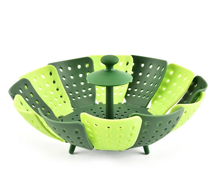 New Design Foldable PP+Silicone Fruit Basket for Home Storage