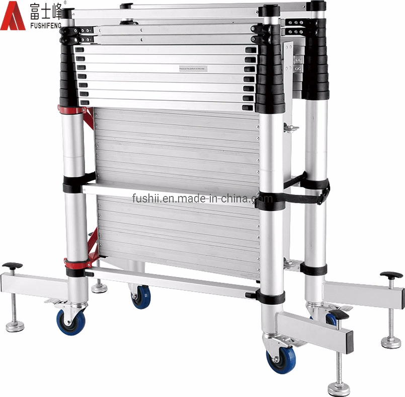 Aluminum Combination Telescopic Folding Scaffold Ladder