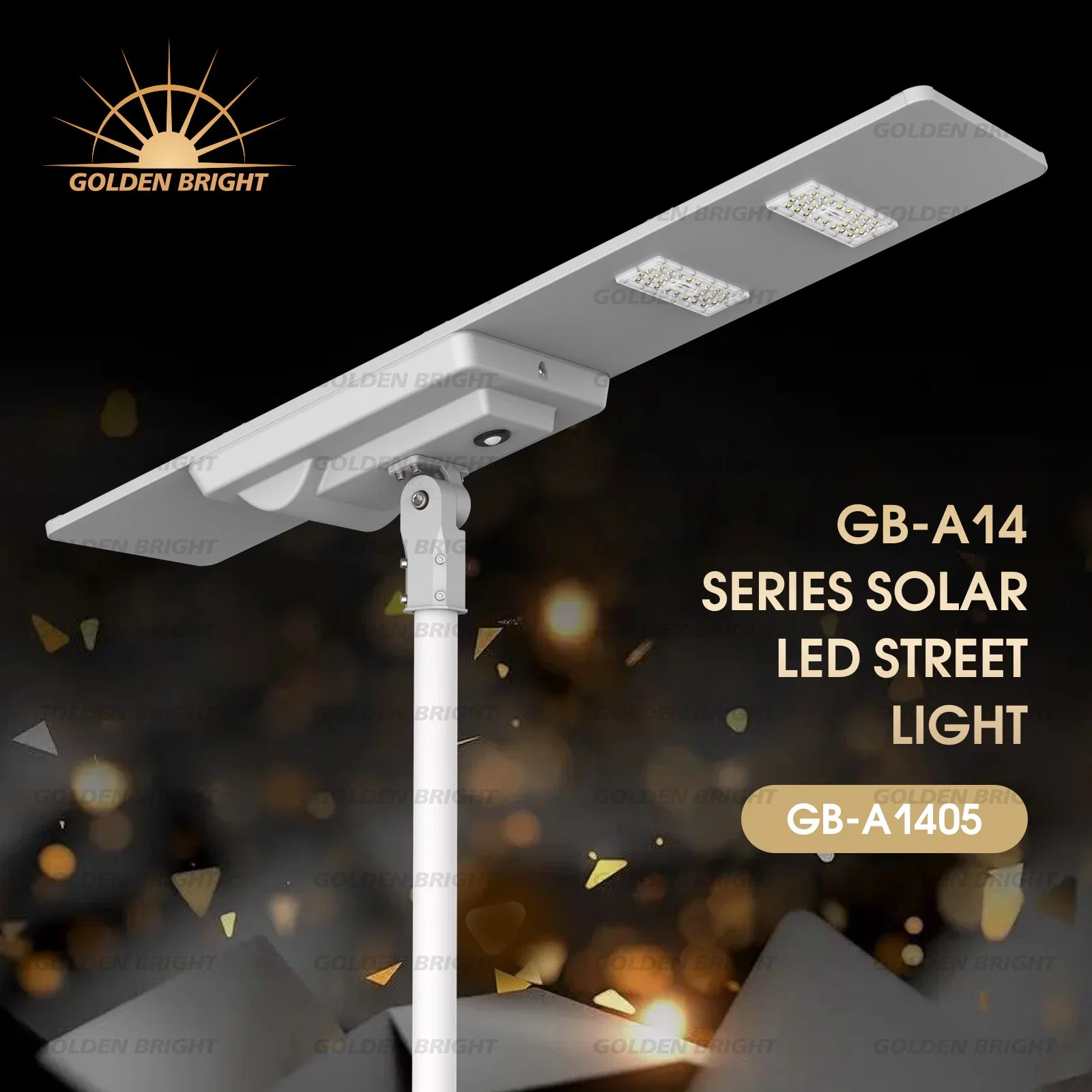 Complete Set Integrated 60W LED Solar Street Light All in One Solar Street Light