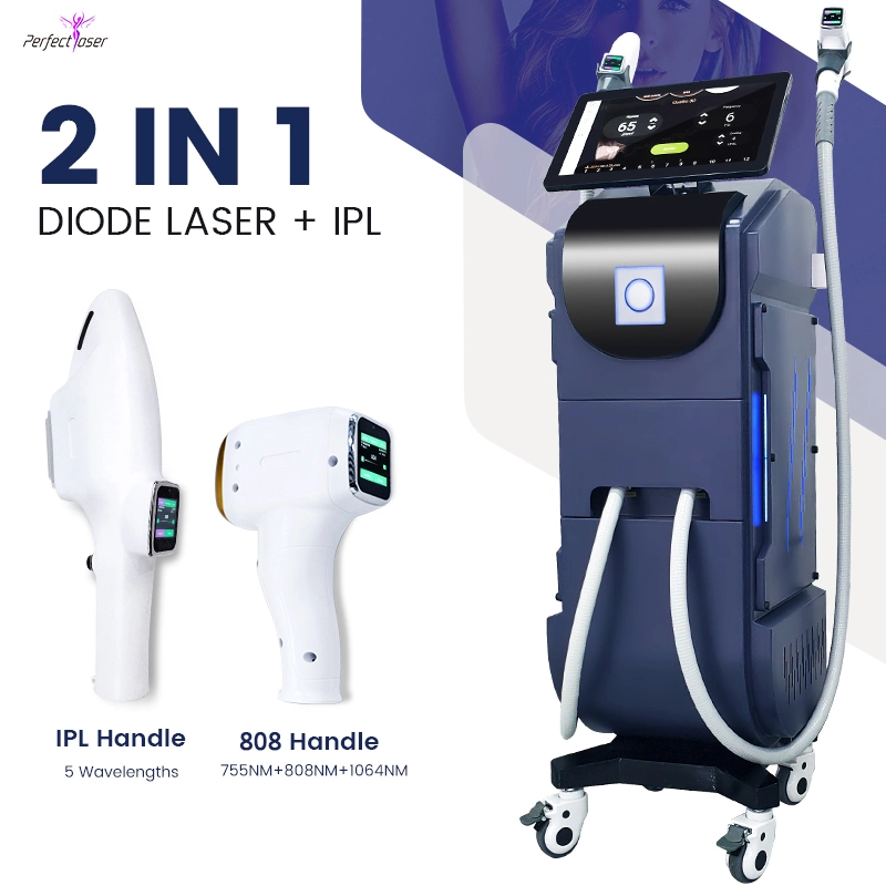 CE-Diodenlaser zur Haarentfernung 808 1064 IPL-Laser