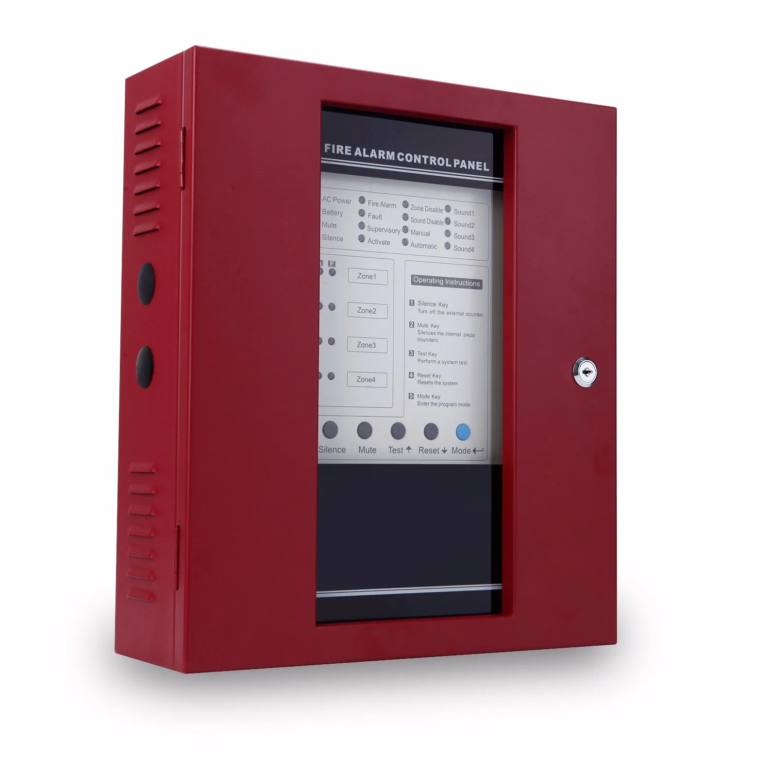 Conventional 8 Zone Fire Alarm Control Panel