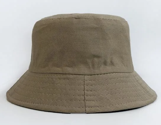 Custom Cotton Round Top Blank Embroidery Printing Outdoor Fishing Bucket Hat