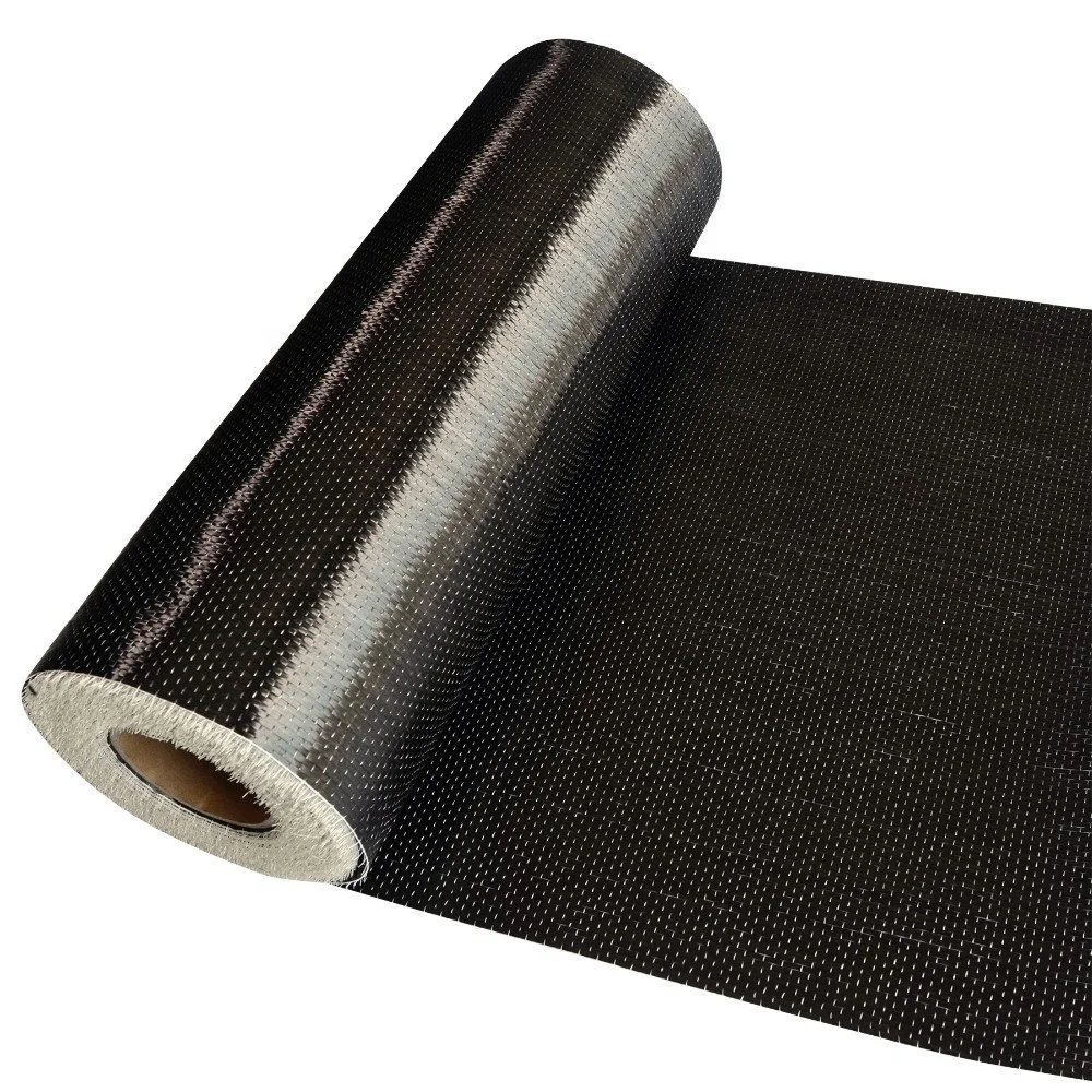 High Strength T700 Carbon Fiber Cloth Unidirectional Carbon Fiber Tape 400GSM 12K Ud Carbon Fiber