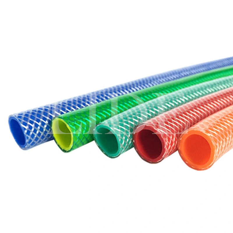 Clear Flexible Reinforced Braided PVC Hose