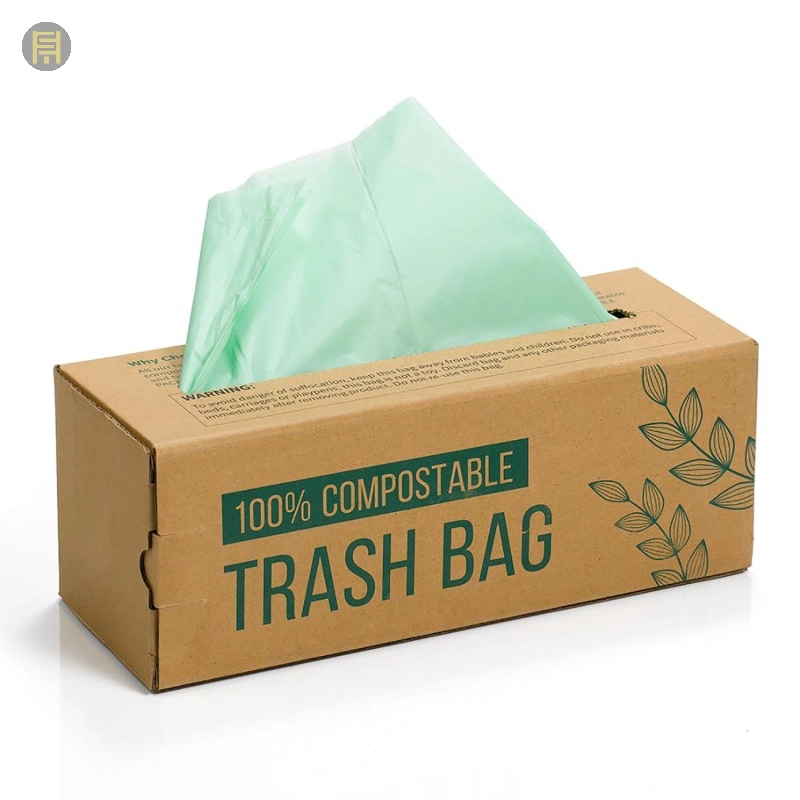 Sacs de doublure de poubelle compostables - Solution écologique pour l'élimination des déchets.