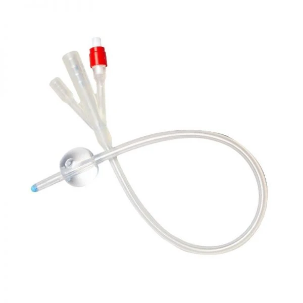 Standard for Single Use Round Tip with Normal Balloon Silicone Foley Catheter