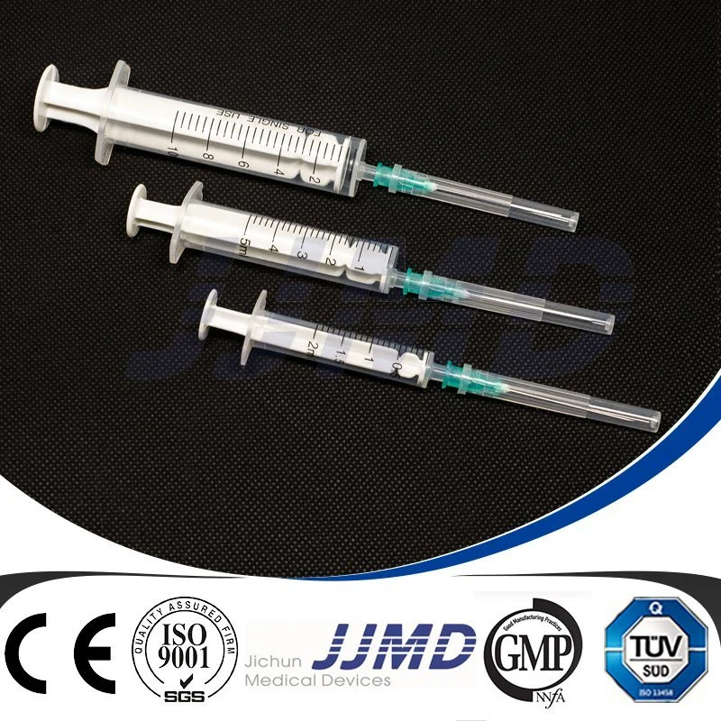 3 Parts Luer Slip Excentric Hospital Syringes Medical Supplies Made in China