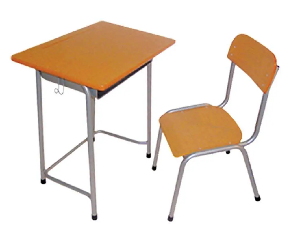 مكتب أثاث المدرسة طاولة المدرسة ومقعد مكتب الطلاب أثاث مفرد