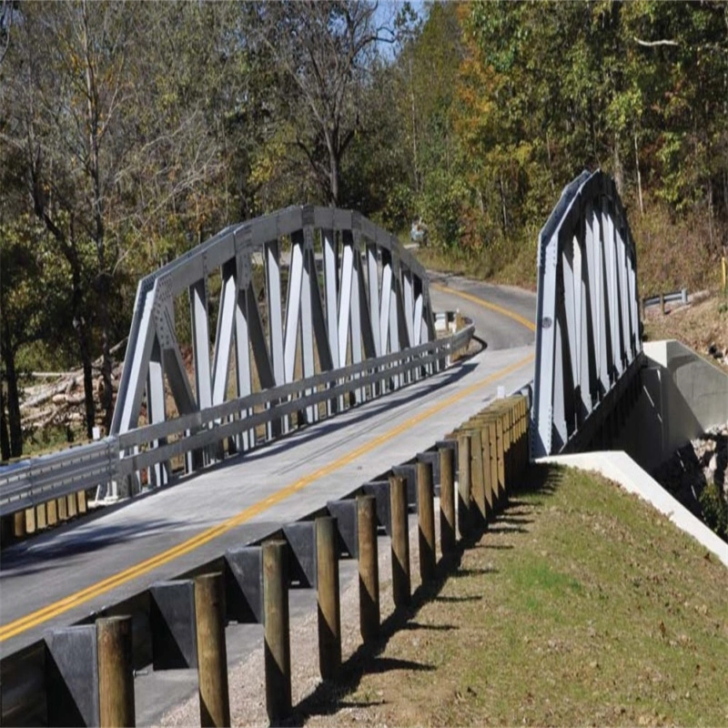 Brückenkonstruktion geschweißt Edelstahl / galvanisiert / warmgewalzt Kohlenstoffstahl I H-Träger