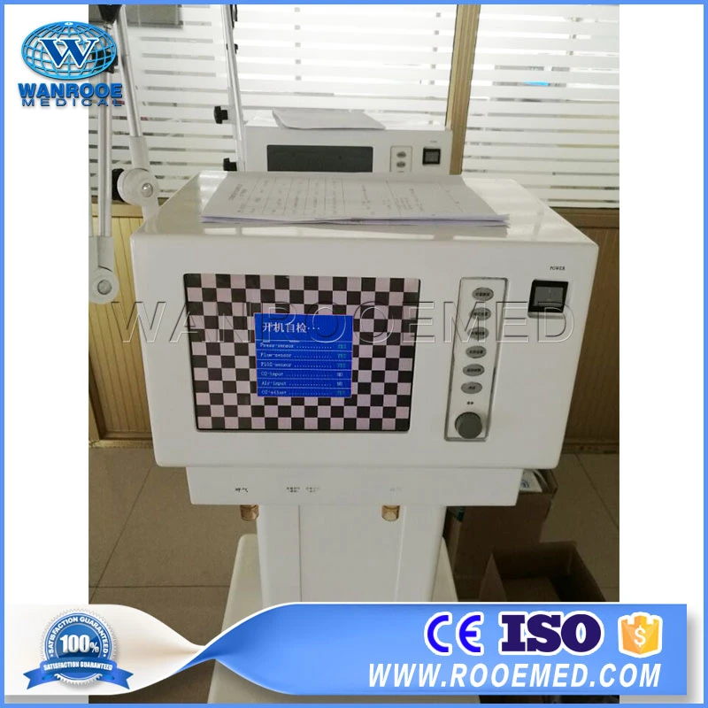 AV-2000b3 Hospital Mobile Surgical ICU Breathing Oxygen Respiratory Ventilator Apparatus